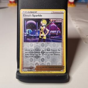 Pokemon Trainer Card - Elesa's Sparkle with Yellow and Black